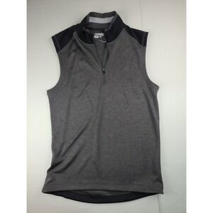 NIKE Golf Vest Dri-Fit Tour Performance 1/2 Zip Mens Size S  Grey‎ Tank Top